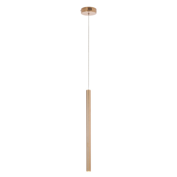 MAXLIGHT P0458 LAMPA WISZĄCA ORGANIC I MIEDŹ SZCZOTKOWANA