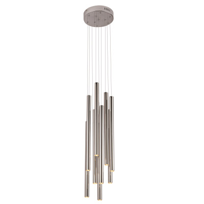 MAXLIGHT P0206D LAMPA WISZĄCA ORGANIC 10x CHROM MAŁA ŚCIEMNIALNA