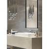 MAXLIGHT P0206D LAMPA WISZĄCA ORGANIC 10x CHROM MAŁA ŚCIEMNIALNA