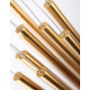 MAXLIGHT P0242D LAMPA WISZĄCA ORGANIC 33x1 ZŁOTA ŚCIEMNIALNA
