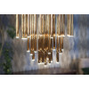MAXLIGHT P0242D LAMPA WISZĄCA ORGANIC 33x1 ZŁOTA ŚCIEMNIALNA
