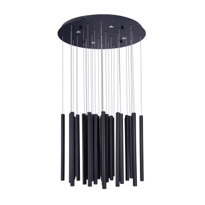 MAXLIGHT P0419D LAMPA WISZĄCA ORGANIC 33x1 CZARNA
