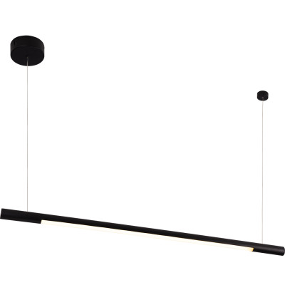 MAXLIGHT P0354 LAMPA WISZĄCA ORGANIC HORIZON 100CM CZARNA