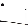 MAXLIGHT P0354D LAMPA WISZĄCA ORGANIC HORIZON 100CM CZARNA ŚCIEMNIALNA