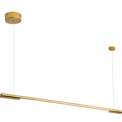 MAXLIGHT P0356 LAMPA WISZĄCA ORGANIC HORIZON 100CM ZŁOTA