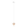 MAXLIGHT P0575 LAMPA WISZĄCA PALLONCINI 1 AMBER GLASS