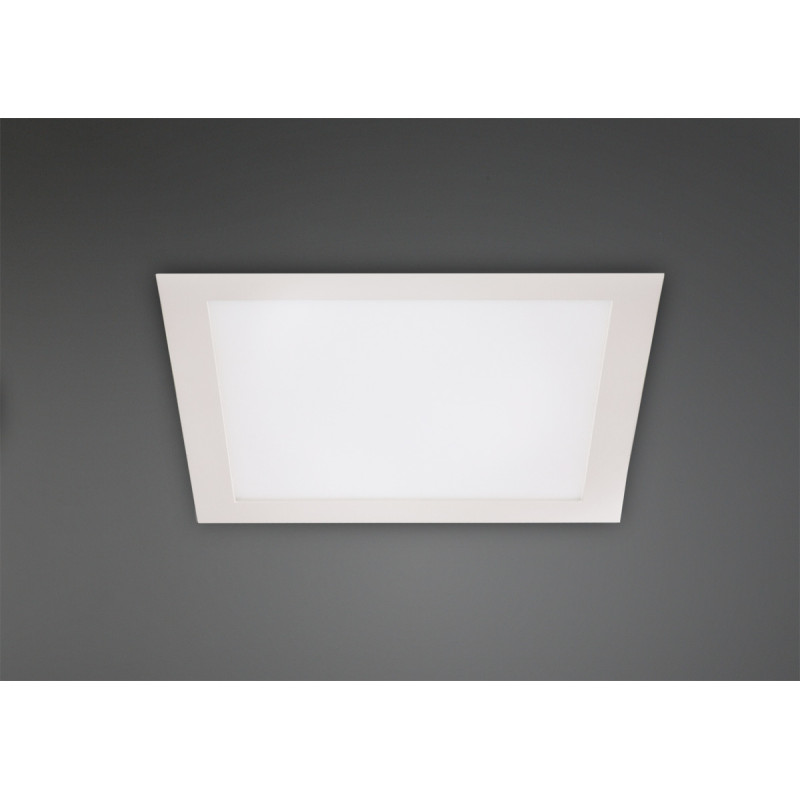 MAXLIGHT H0053 PANELLED SQUARE 17x17 cm PODTYNKOWY, 15W