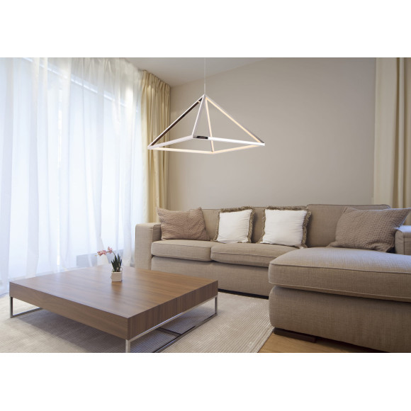 MAXLIGHT P0273 LAMPA WISZĄCA PEAK S CHROME, 20W MAXLIGHT P0273 LAMPA WISZĄCA PEAK S CHROME, 20W