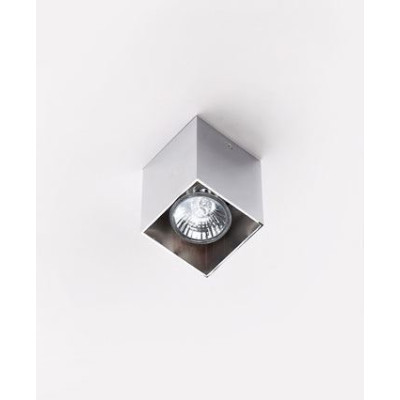 MAXLIGHT C0084 LAMPA SUFITOWA PET SQUARE CHROM, GU10