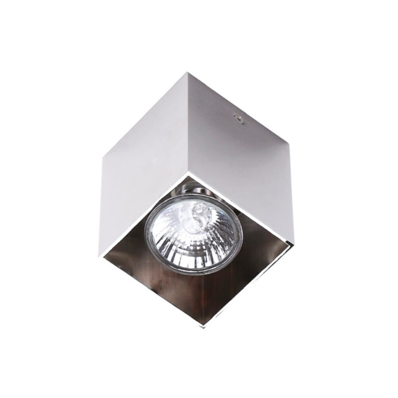 MAXLIGHT C0084 LAMPA SUFITOWA PET SQUARE CHROM, GU10