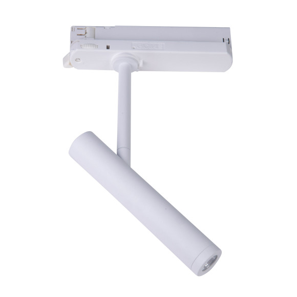 MAXLIGHT S0005 LAMPA DO SZYNOPRZEWODU PISTOL BIAŁY 12W LED