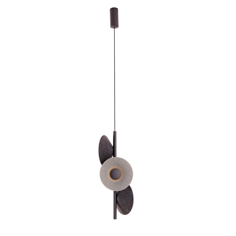 MAXLIGHT P0562 LAMPA WISZACA PURO BLACK&GREY