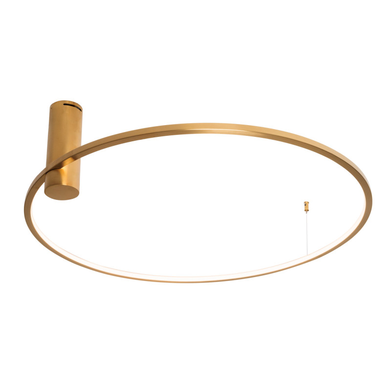 MAXLIGHT C0240 PLAFON QUEEN 80CM  BRUSHED GOLD 20W 3000K
