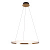 MAXLIGHT P0493 LAMPA WISZĄCA QUEEN  Ø 50 cm ZŁOTO SZCZOTKOWANE