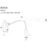MAXLIGHT W0047 KINKIET  RIDER WHITE
