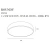 MAXLIGHT C0214 PLAFON ROUNDY CZARNY ŚCIEMNIALNY IP54 MAXLIGHT C0214 PLAFON ROUNDY CZARNY ŚCIEMNIALNY IP54