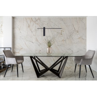 MAXLIGHT W0283 KINKIET SABRE 91 cm CZARNY IP23, ściemnialny z włącznikiem dotykowym