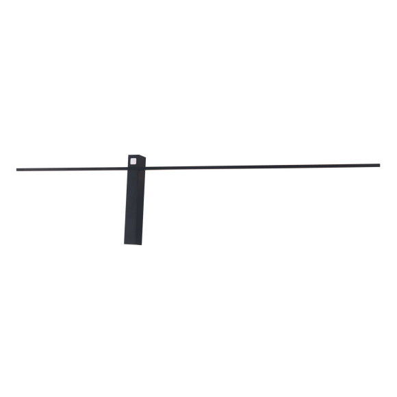 MAXLIGHT W0283 KINKIET SABRE 91 cm CZARNY IP23, ściemnialny z włącznikiem dotykowym