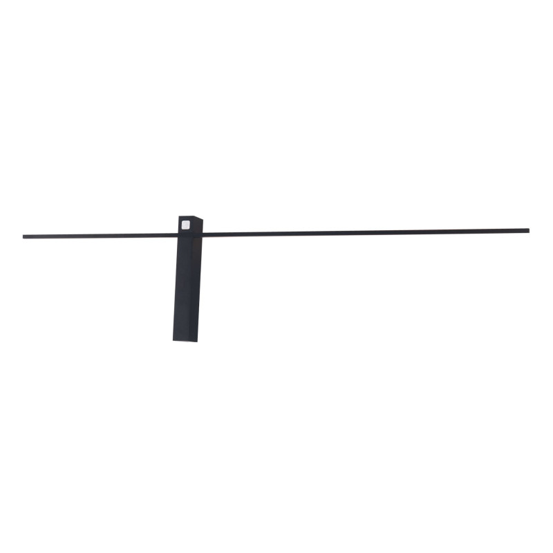 MAXLIGHT W0283 KINKIET SABRE 91 cm CZARNY IP23, ściemnialny z włącznikiem dotykowym