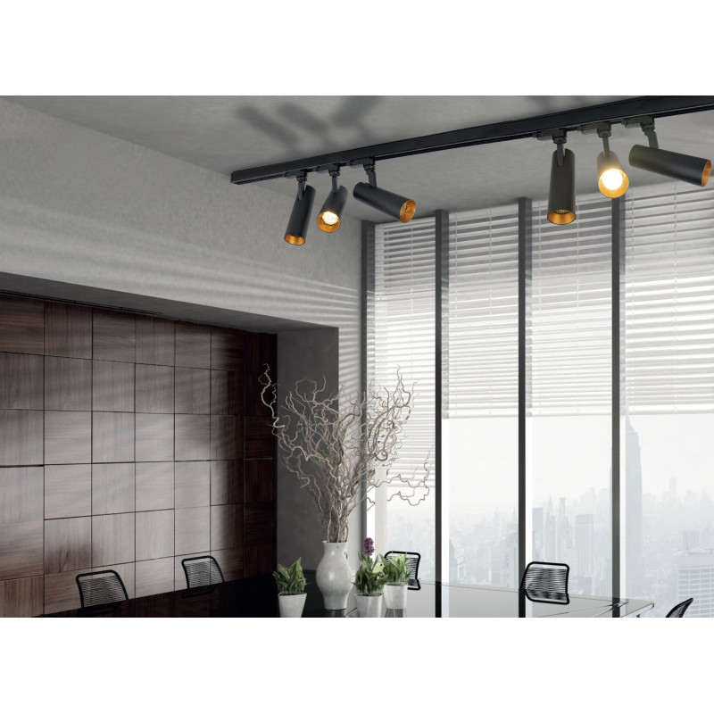MAXLIGHT S0016 LAMPA DO SZYNOPRZEWODU SHINEMAKER CZARNA- ŚCIEMNIALNA