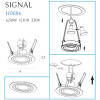 MAXLIGHT H0086 OPRAWA PODTYNKOWA SIGNAL I CZARNA