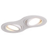 MAXLIGHT H0083 OPRAWA PODTYNKOWA SIGNAL II BIAŁA