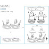MAXLIGHT H0083 OPRAWA PODTYNKOWA SIGNAL II BIAŁA