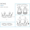 MAXLIGHT H0087 OPRAWA PODTYNKOWA SIGNAL II CZARNA