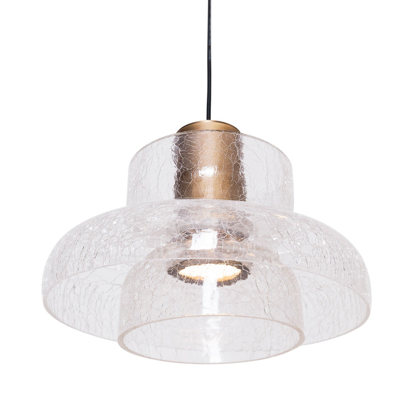 MAXLIGHT P0532 LAMPA WISZĄCA SIGNATURE C TRANSPARENT GLASS