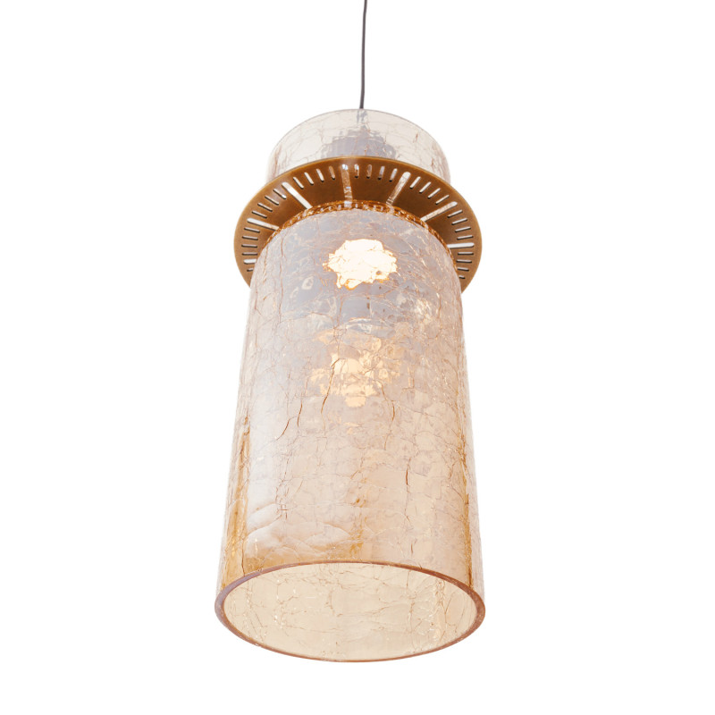 MAXLIGHT P0602 LAMPA WISZĄCA SIGNATURE B AMBER GLASS
