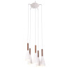 MAXLIGHT P0147  LAMPA WISZĄCA SOFT 5 BIAŁA