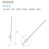 MAXLIGHT W0212 KINKIET SPIDER