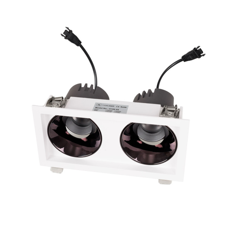 MAXLIGHT H190.05 OPRAWA WPUSTOWA SPILIO, DO SKOMPLETOWANIA Z MODUŁEM HM190 I TRAFO HT190



