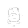 MAXLIGHT HM190 4000K SPILIO MODUŁ LED 10W  IP65


