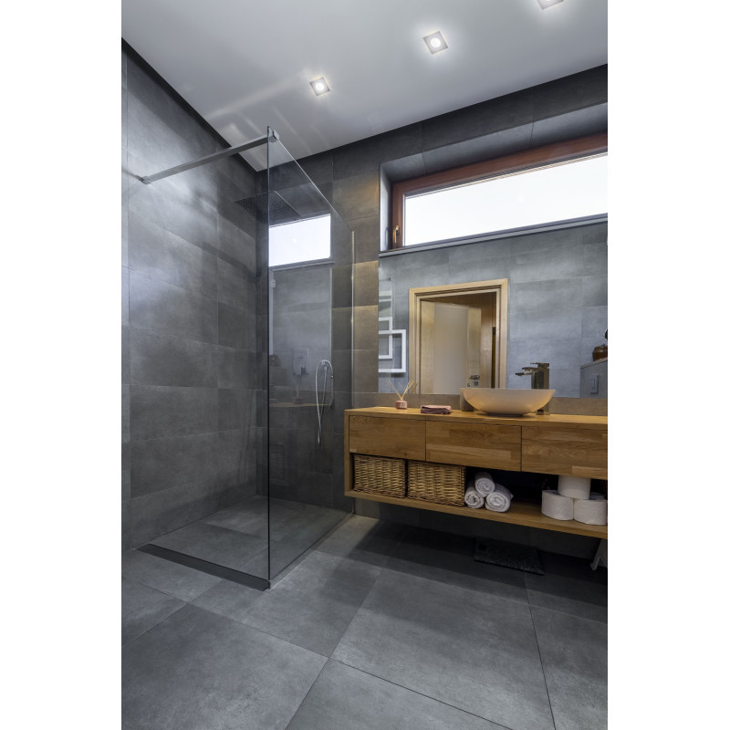 MAXLIGHT H0092 SQUARE OPRAWA WPUSTOWA KWADRATOWA BIAŁA IP44, GU10
