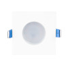MAXLIGHT H0092 SQUARE OPRAWA WPUSTOWA KWADRATOWA BIAŁA IP44, GU10