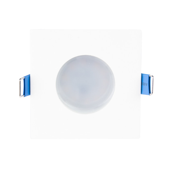 MAXLIGHT H0092 SQUARE OPRAWA WPUSTOWA KWADRATOWA BIAŁA IP44, GU10