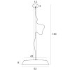 MAXLIGHT P0551 LAMPA WISZĄCA TAMAGO DARK WALNUT WOOD