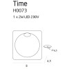 MAXLIGHT H0073 OPRAWA SCHODOWA  TIME KWADRATOWA IP54