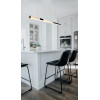 MAXLIGHT P0425D LAMPA WISZĄCA TRIO 1 ZŁOTA ŚCIEMNIALNA