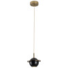 MAXLIGHT P0414 LAMPA WISZĄCA URANOS CZARNY
