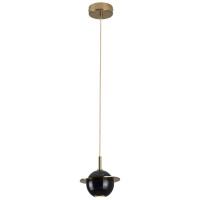 MAXLIGHT P0414 LAMPA WISZĄCA URANOS CZARNY
