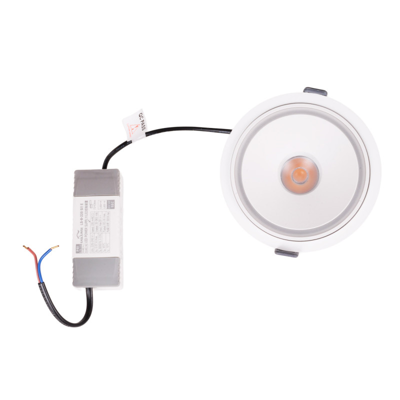 MAXLIGHT H0139 LAMPA WPUSTOWA VECTOR 10W BIAŁA
