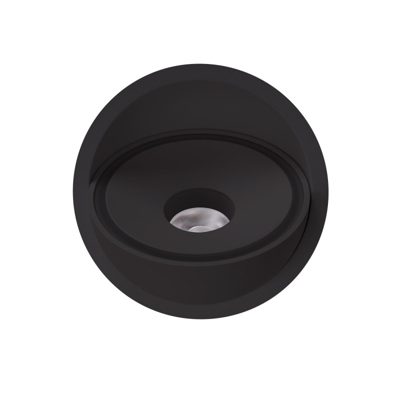 MAXLIGHT H0140 LAMPA WPUSTOWA VECTOR 10W CZARNA
