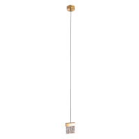 MAXLIGHT P0573D LAMPA WISZĄCA VETRO BRUSHED GOLD