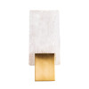 MAXLIGHT W0360 KINKIET VETRO BRUSHED GOLD