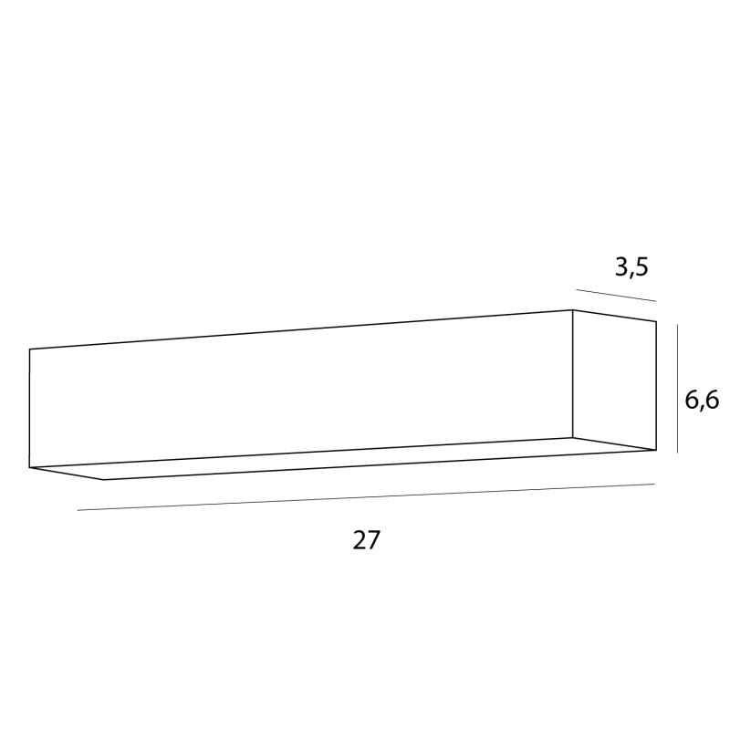 MAXLIGHT C0254 LAMPA SUFITOWA X-LINE 14W


