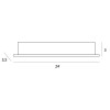 MAXLIGHT H0138 OPRAWA WPUSTOWA X-LINE, DO SKOMPLETOWANIA Z  TRAFO HT0138








