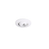 MAXLIGHT H0104 OPRAWA WPUSTOWA MAX YUCA ROUND TILTED WHITE 3W