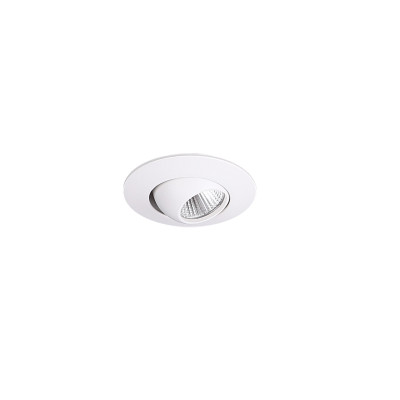 MAXLIGHT H0104 OPRAWA WPUSTOWA MAX YUCA ROUND TILTED WHITE 3W